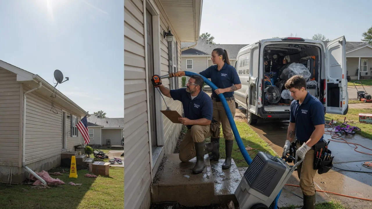Ceiling Water Damage Restoration in Bathgate, ND near me